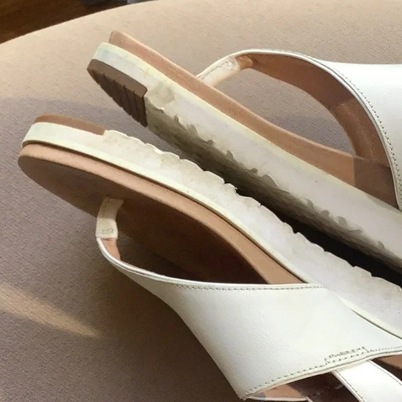 UGG White Sandals - Picture 8 of 9